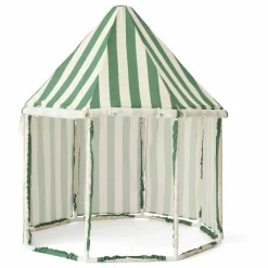 Clearance Kid's Concept Pavillon en toile de coton et bois | Vert