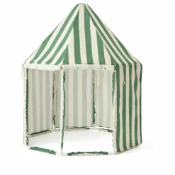 Clearance Kid's Concept Pavillon en toile de coton et bois | Vert