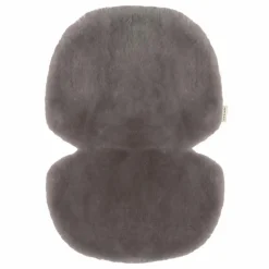 BINIBAMBA Peau de mouton pour poussette et couffin - 68x44 cm | Éléphant Hot