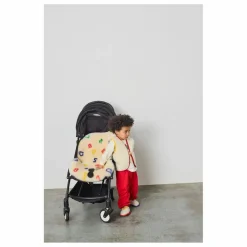 Hot BINIBAMBA Peau de mouton pour poussette et couffin - x Bobo Choses Multicolore