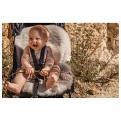 BINIBAMBA Peau de mouton pour poussette et couffin - 68x44 cm |