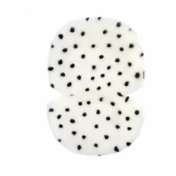 BINIBAMBA Peau de mouton pour poussette et couffin - 68x44 cm | Dalmatian New