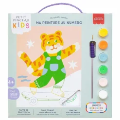 La Petite Épicerie Peinture au numéro enfant - Titi Skate Multicolore Online