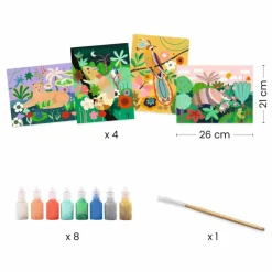 Djeco Peinture Forêt tropicale