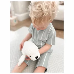 Senger Naturwelt Peluche bouillotte Phoque | Blanc Discount