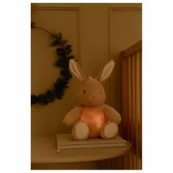 Outlet Little Dutch Peluche musicale et lumineuse Lapin | Crème