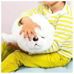 La Pelucherie Peluche Phoque Arsène | Blanc Sale