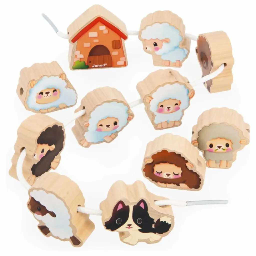 Janod Perles à enfiler moutons