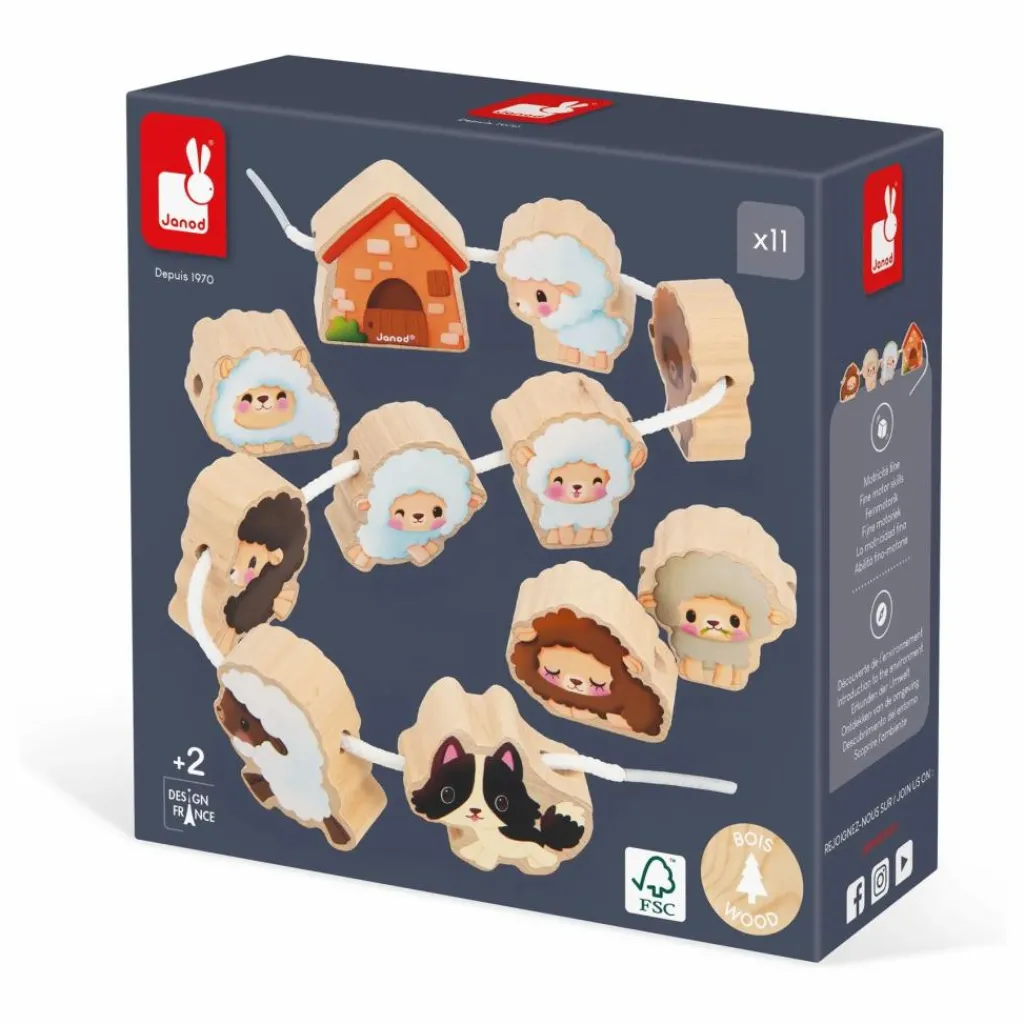 Janod Perles à enfiler moutons