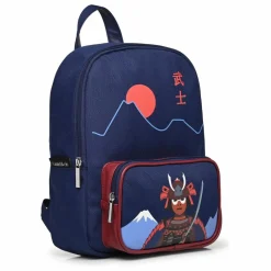 Caramel & Cie Petit Cartable Samourai | Bleu Hot