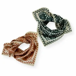 Apaches Petit Foulard Manika | Vert Discount