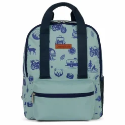 Caramel & Cie Petit Sac à Dos Blue Wild Trip | Bleu gris Discount