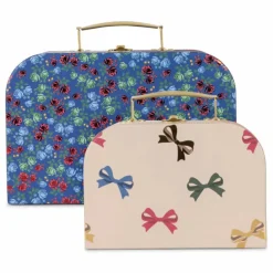 Enfant Konges Sløjd Rangements|Patères, Paniers Enfant|Petites valises de rangement Magia Blue |