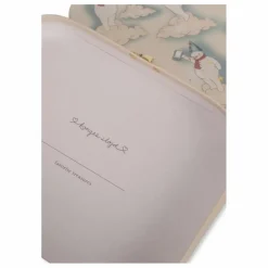New Konges Sløjd Petites valises en carton Let it snow - Set de 2 | Beige