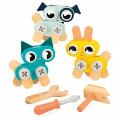 Janod Jeux Éducatifs|Petits Animaux à bricoler Brico'Kids