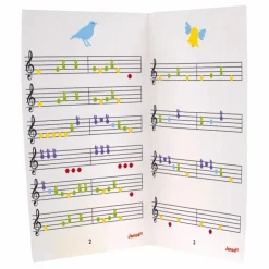 Janod Musique|Piano électronique Confetti - 4 partitions