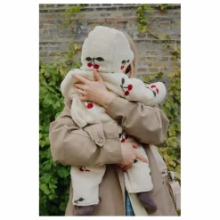 Konges Sløjd Manteaux, Blousons, Pilotes|Pilote Façon Sherpa Jody Cerises Fibres Recyclées |