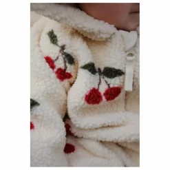 Konges Sløjd Manteaux, Blousons, Pilotes|Pilote Façon Sherpa Jody Cerises Fibres Recyclées |