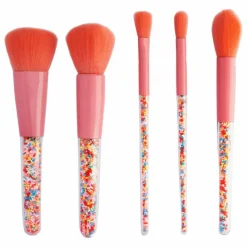 Enfant Oh Flossy Accessoires De Beauté|Accessoires De Beauté|Pinceaux à maquillage Sprinkle - Set de 5 |