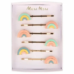 Enfant Meri Meri Pinces à cheveux en émail arc-en-ciel |