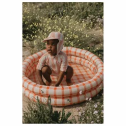 garbo&friends Piscine gonflable Gingham Sorrel | Rouge New