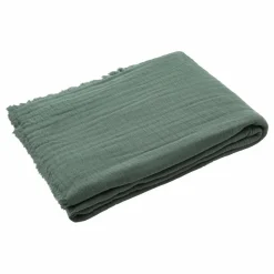 Haomy Plaid en gaze de coton Vanly |