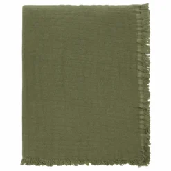 Haomy Linge De Lit|Plaid en gaze de coton Vanly |