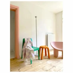 Maison Deux Plaid en laine Damier | Lilas tLilas Best