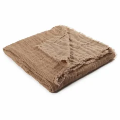 Le Monde Sauvage Linge De Lit|Plaid en lin Okapi |