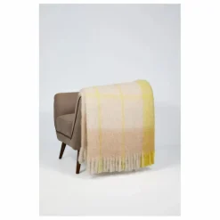 Discount Mantas Ezcaray Plaid en mohair Twist Frame | Beige