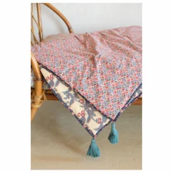 Louise Misha Plaid Enoha en coton bio | Crème Outlet