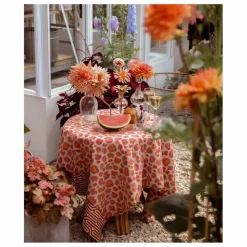 Outlet Doing Goods Plaid Léopard et totebag en coton | Rose