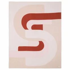 The Socialite Family Plaid Roma en laine | Rose