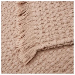 Online Haomy Plaid Tempo en coton | Beige rosé