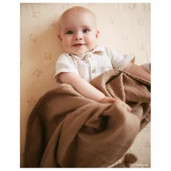Nobodinoz Couvertures Et Plaids|Linge De Lit Bébé|Plaid Wabi-Sabi |