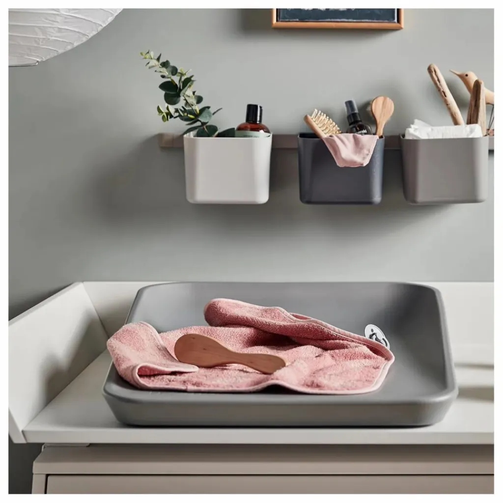 Leander Plan à langer Luna pour commode | Blanc Best