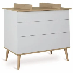 Quax Plan à langer pour commode Flow | Chêne