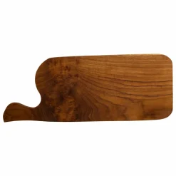Hot Woodmata Planche à découper avec poignée en | Teck
