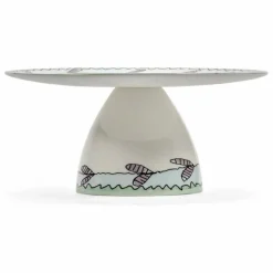 Outlet Serax Plat à cake Blossom Milk, Marni | Blanc