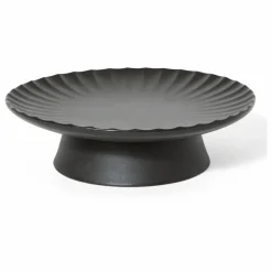 Hot Serax Plat de présentation Inku en grès, Sergio Herman | Noir