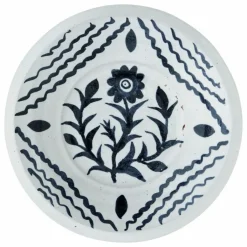 Madam Stoltz Plateau en terre cuite | Noir Clearance