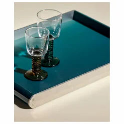 Maison Sarah Lavoine Plateau laqué Oscar | Bleu Sarah Discount