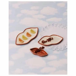 Hot Serax Plats de service, Wouter & Hendrix - Set de 3 | Rouge