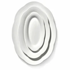 Outlet Serax Plats Silhouette, Sergio Herman - Set de 2 | Blanc