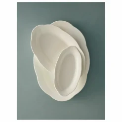 Outlet Serax Plats Silhouette, Sergio Herman - Set de 2 | Blanc