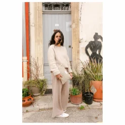 Femme/Enfant Adorna Pochette en laine et lin |