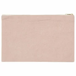 Hot Adorna Pochette en lin | Rose poudré