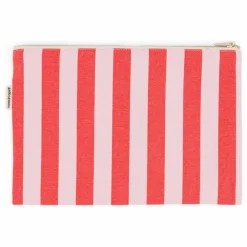 Rose in April Pochette Lili rayée | Rose pâle Best