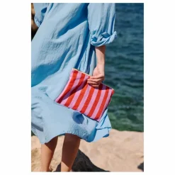 Femme Rose in April Pochettes Et Petite Maroquinerie|Pochette Lili rayée |