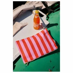 Femme Rose in April Pochettes Et Petite Maroquinerie|Pochette Lili rayée |